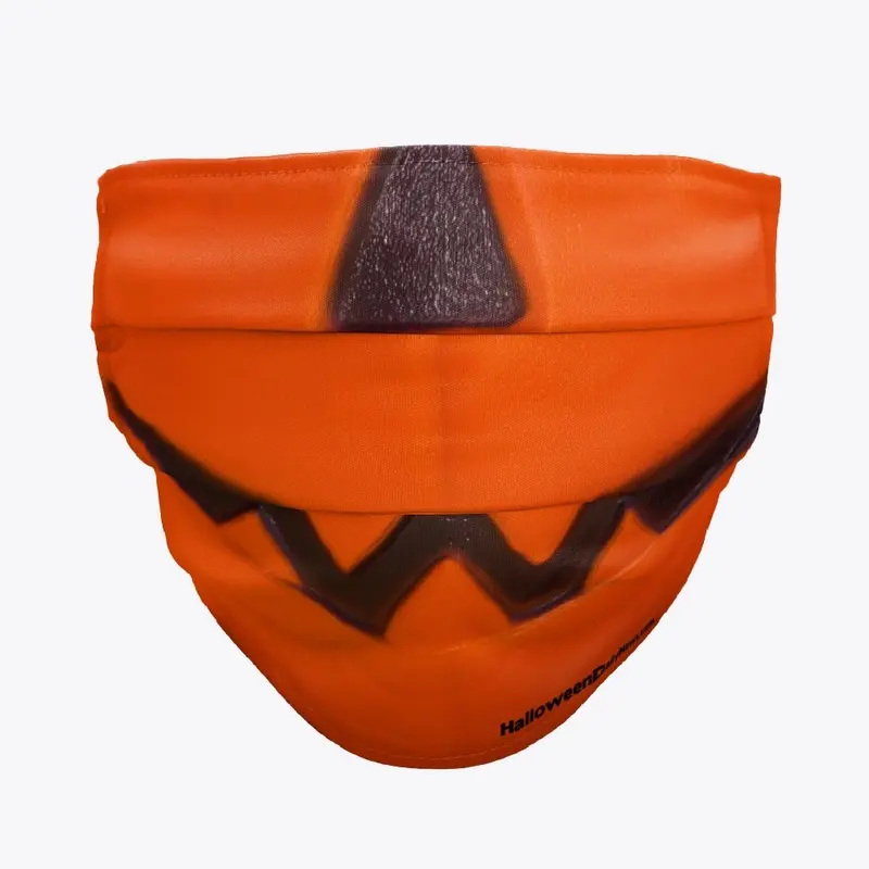 Pumpkin Pail Face Covering